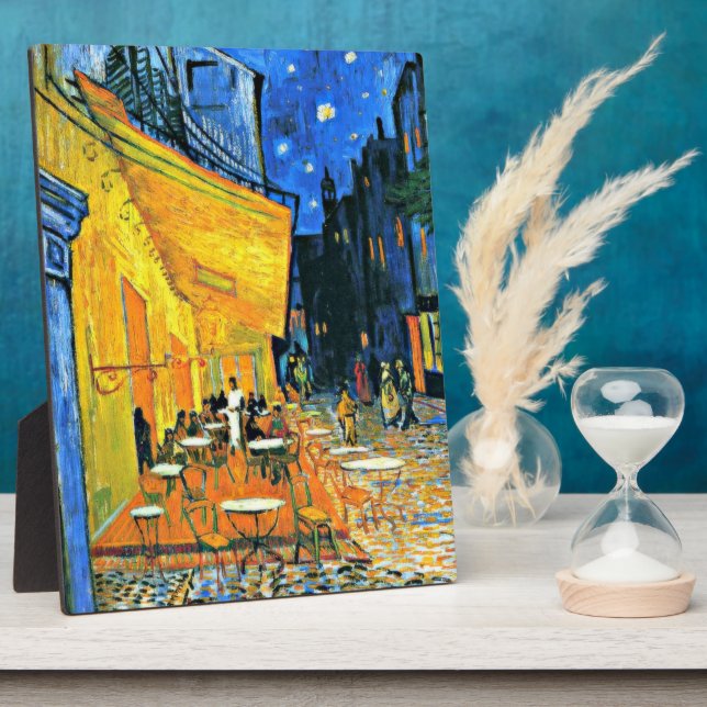 Placa Expositora Van Gogh - Cafe Terrace (Lado)