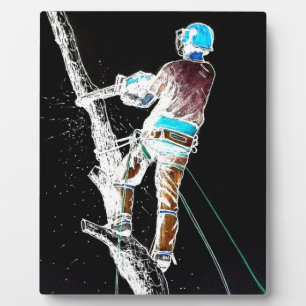 Placa Expositora Varsovia arborista cirujana eléctrica