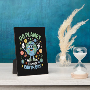 Placa Expositora Ve planeta es tu día de la Tierra