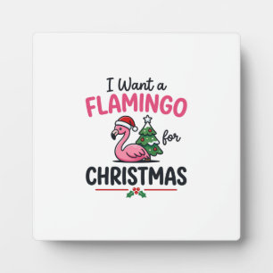 Placa Expositora Vector de cita de Navidad de flamenco