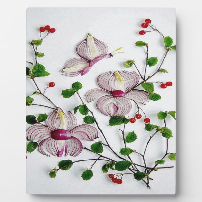 Placa Expositora Veggie Art (Frente)