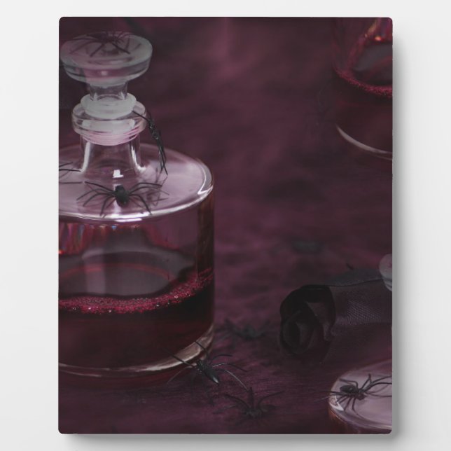 Placa Expositora veneno halloween (Frente)