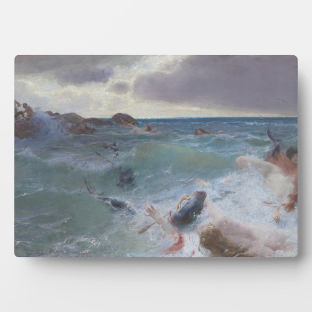 Placa Expositora Venganza de los Centaurs, c.1890 (aceite sobre lie (Frente)