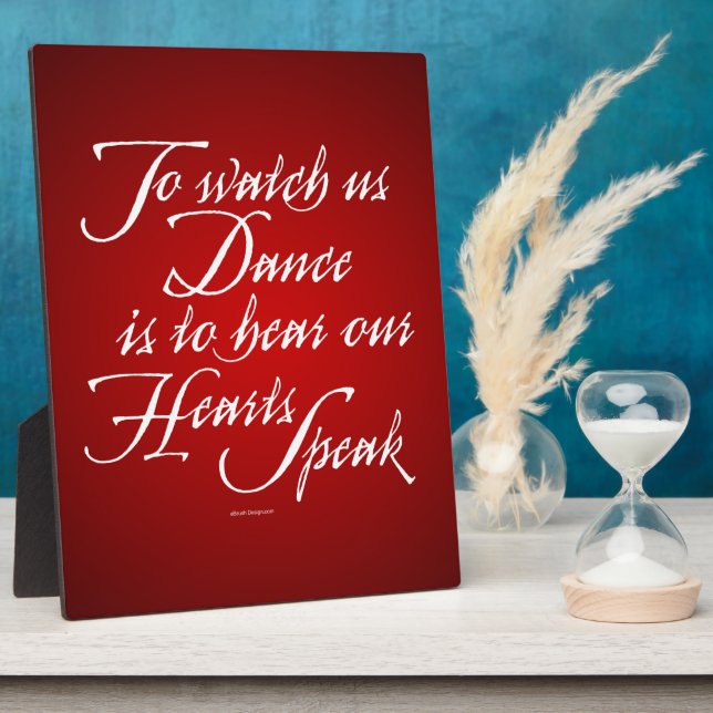 Placa Expositora Ver Danza De Nosotros (Lado)