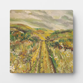 Placa Expositora Verano en las colinas