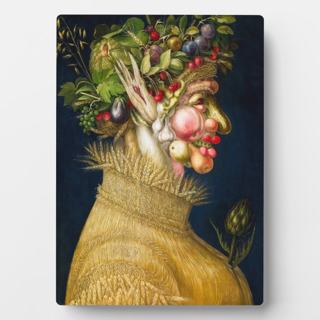 Placa Expositora Verano | Giuseppe Arcimboldo | (Frente)