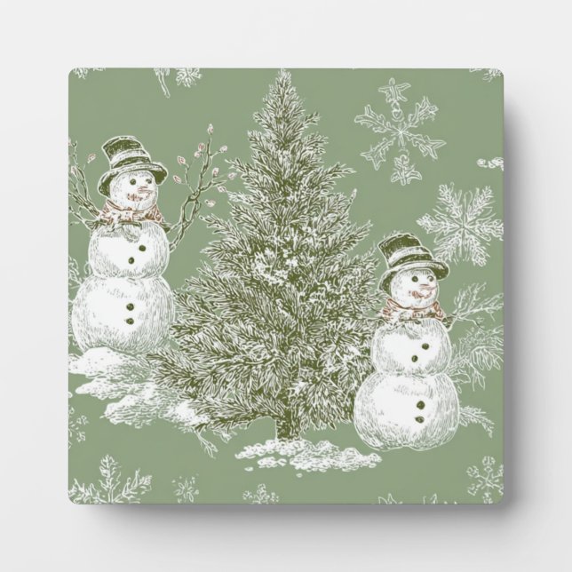 Placa Expositora Verde Salvia (Frente)