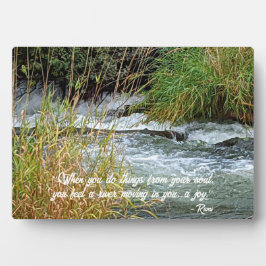 Placa Expositora Verso de poesía Rumi