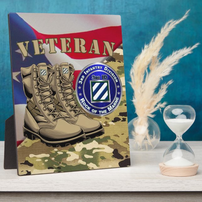 Placa Expositora Veterano de la 3ª División de Infantería (Lado)