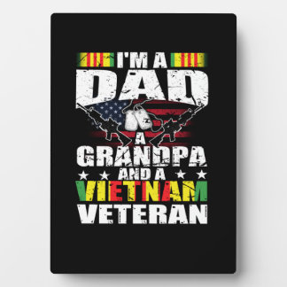 Placa Expositora Veterano de Vietnam