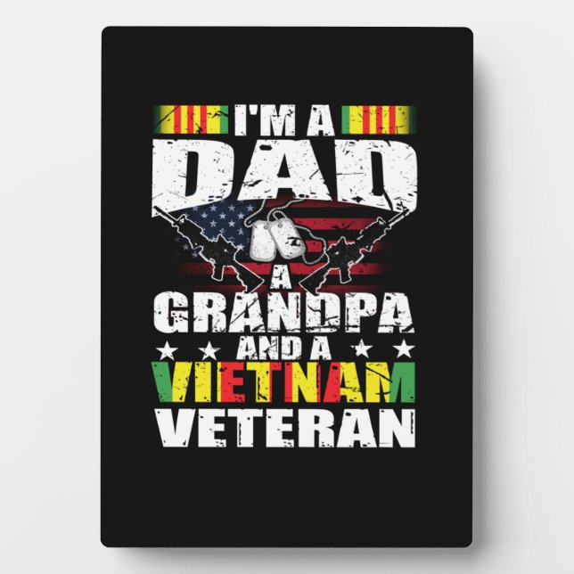 Placa Expositora Veterano de Vietnam (Frente)