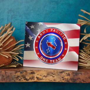 Placa Expositora Veterano del Ejército de Comando del Pacífico