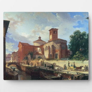 Placa Expositora Via Fatabene Fratelli, Milán, 1830
