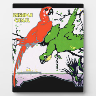 Placa Expositora Viaje al canal de Panamá