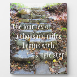 Placa Expositora Viaje De Mil Millas