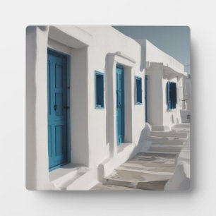 Placa Expositora Viajes de Mykonos Grecia