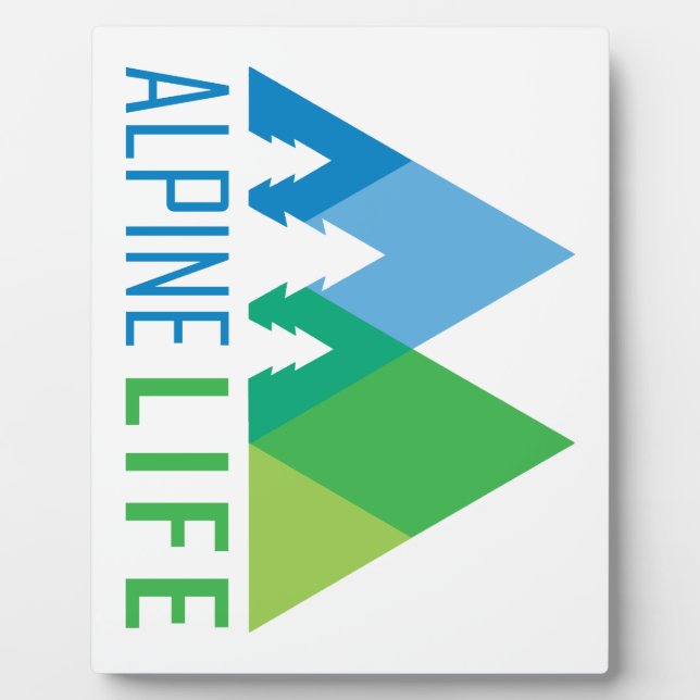 Placa Expositora Vida alpina (Frente)