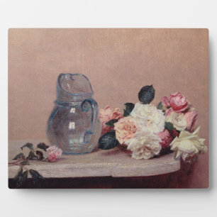Placa Expositora Vida con Rosas, 1889 (aceite sobre lienzo)