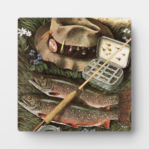 Placa Expositora Vida útil de pesca