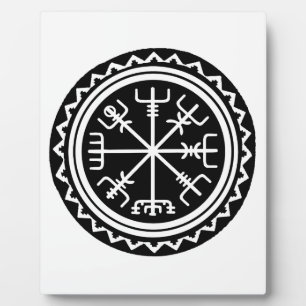 Placa Expositora Viking Vegvisir Compass