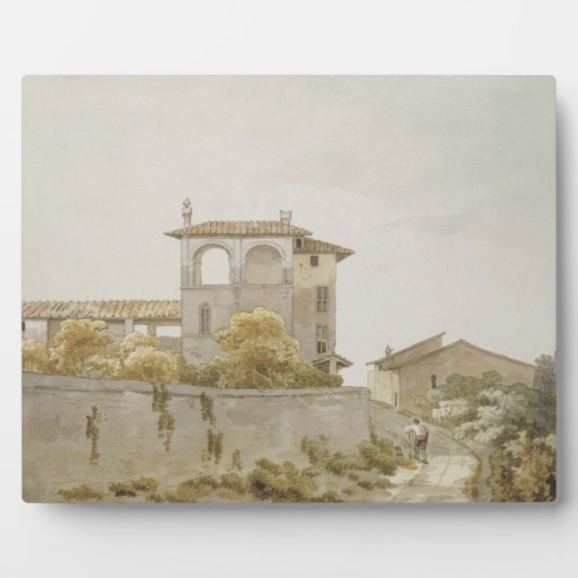 Placa Expositora Villa italiana (Frente)