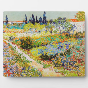 Placa Expositora Vincent van Gogh - Jardín de Arles