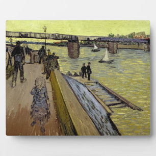 Placa Expositora Vincent van Gogh Le Pont de Trinquetaille Arles