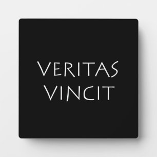 Placa Expositora Vincit de Veritas