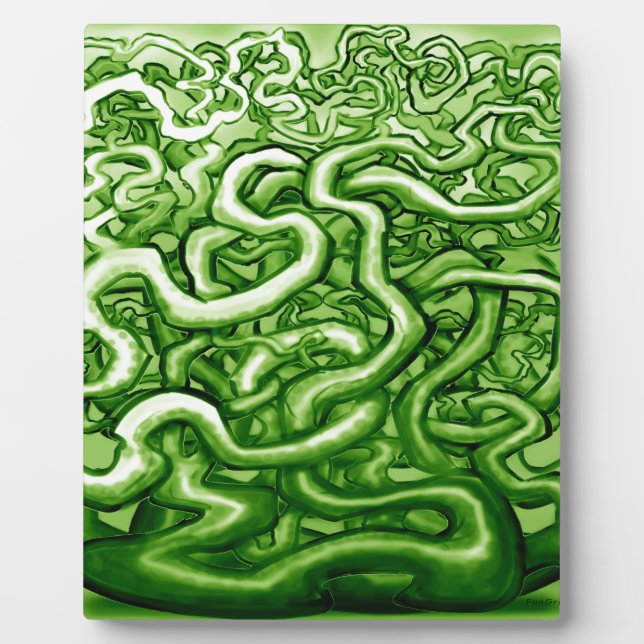 Placa Expositora Vines GREEN (Frente)