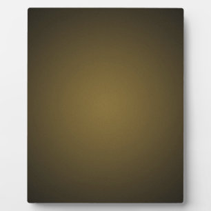 Placa Expositora Viñeta granulada de color bronceado y negro de mod