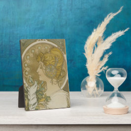 Placa Expositora Vintage Brigid Celtic Fire Goddess Altar Plaque