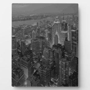 Placa Expositora Vintage Old Style New York