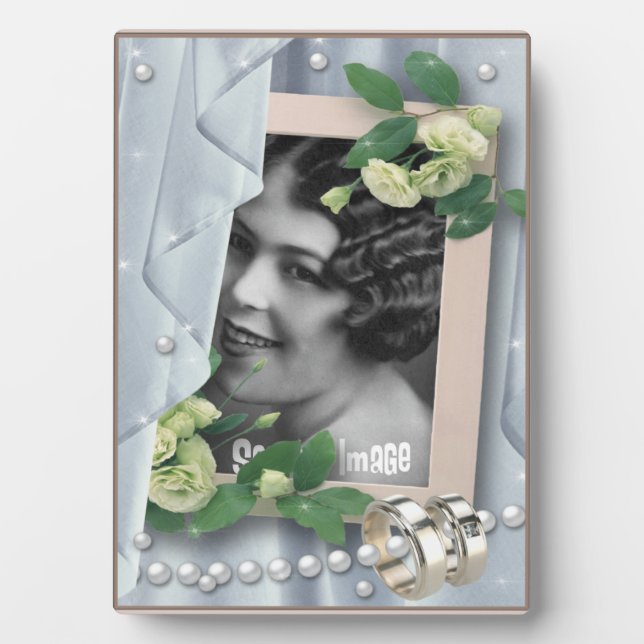 Placa Expositora Vintage Romance Boda Art Plaque (Frente)