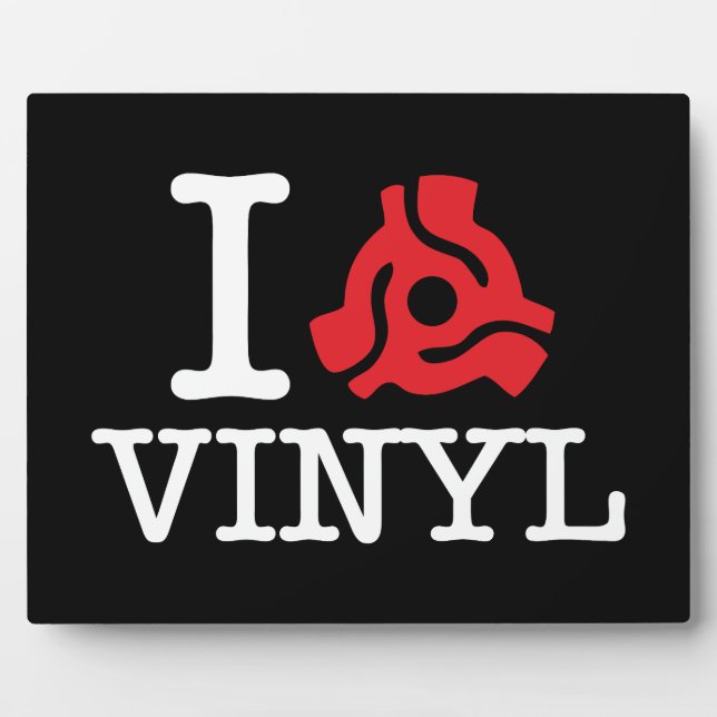 Placa Expositora Vinyl adaptador I 45 (Frente)