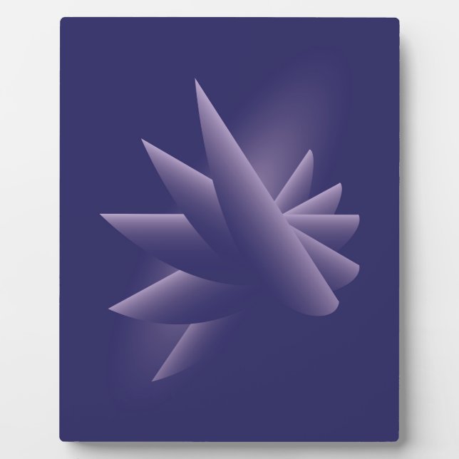 Placa Expositora Violet Wings (Frente)