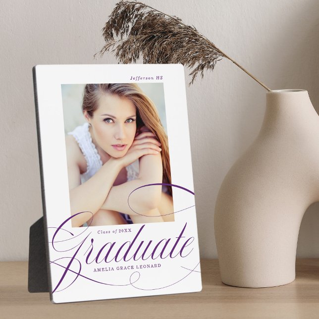 Placa Expositora Violeta | Eloquence Graduation Photo (Subido por el creador)