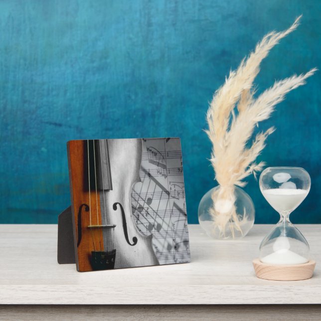 Placa Expositora Violin Plaque (in situ)