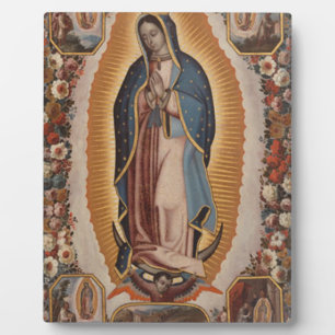 Placa Expositora Virgin Guadalupe