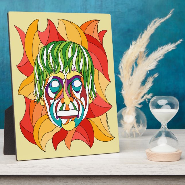 Placa Expositora Visage Grimace (Lado)