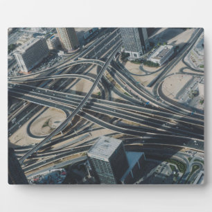 Placa Expositora Vista de la carretera Burj Khalifa, Dubai