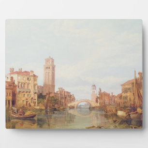 Placa Expositora Vista de Verona, 1848 (aceite sobre lienzo)