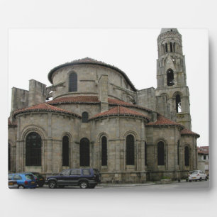 Placa Expositora Vista del imperio de la iglesia (foto)