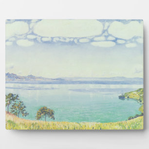 Placa Expositora Vista del lago Leman de Chexbres, 1905