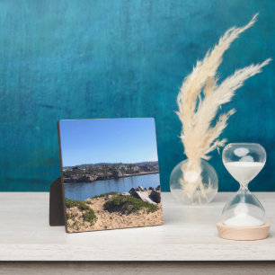 Placa Expositora Vista desde Wedge, Newport Beach, California