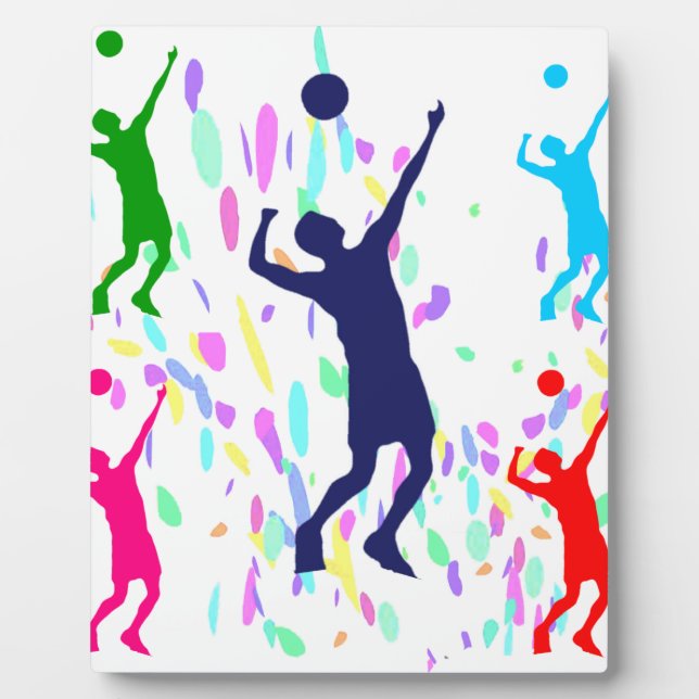 PLACA EXPOSITORA VOLEIBOL (Frente)