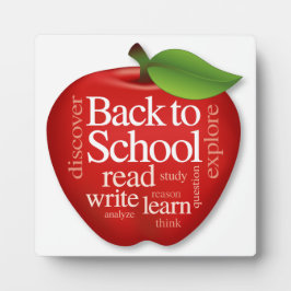 Placa Expositora Volver a la escuela