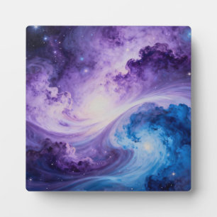 Placa Expositora Vortex celeste: añil y acitismo