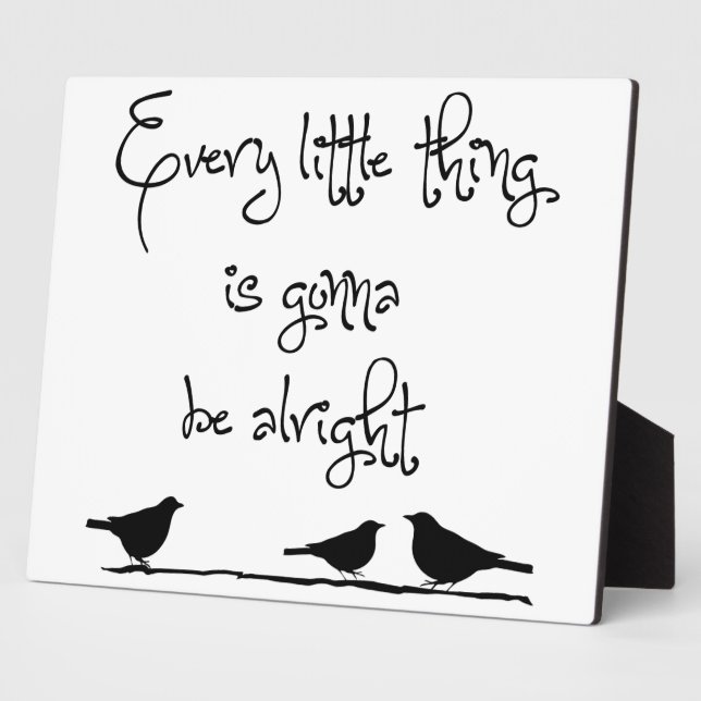 Placa Expositora Voy a estar bien (Lado)