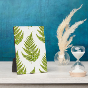 Placa Expositora Watercolor Fern Pattern