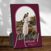 Wedding Arch Photo Burgundy